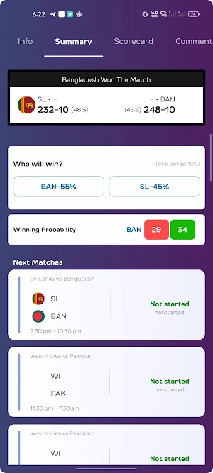 Cricket Line Fast Screenshot 1