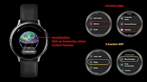 Aurora Quartz For Wear OS Screenshot 1