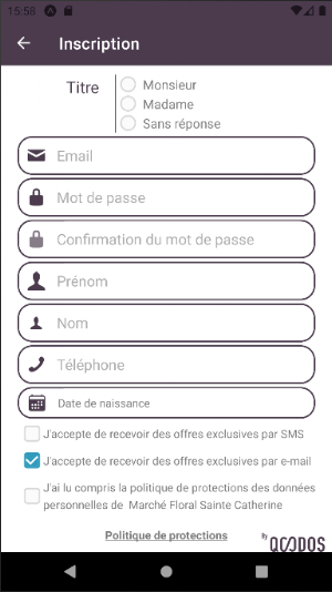 Marché Floral Sainte Catherine Screenshot 2