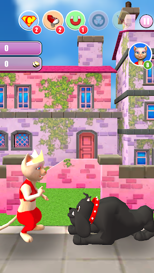 Princess Cat Lea Run Screenshot 3