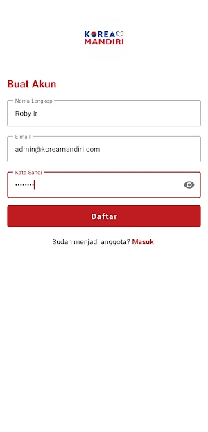Korea Mandiri Screenshot 1