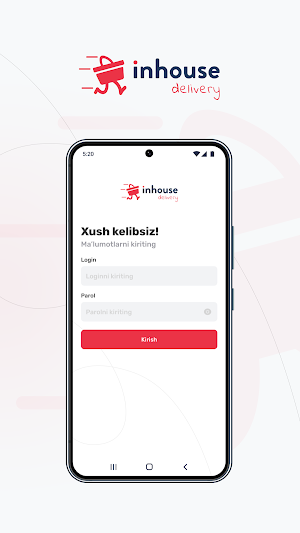 InHouse Delivery Screenshot 1