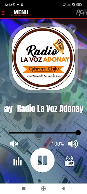RADIO LA VOZ ADONAY Screenshot 1