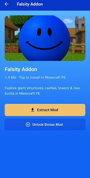 Falsity Mod for Minecraft PE Screenshot 1
