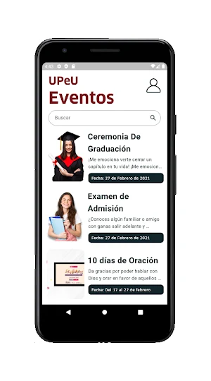 UPeU Eventos Screenshot 0