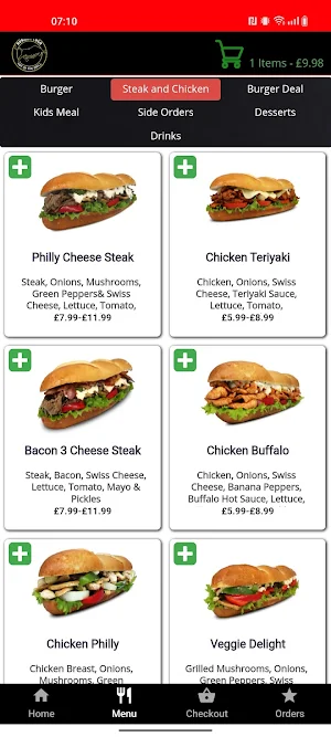 BurgerTogo Yeovil Screenshot 2