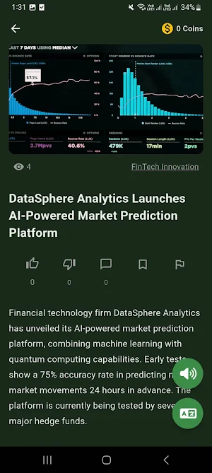 UBE News - AI Powered Screenshot 1