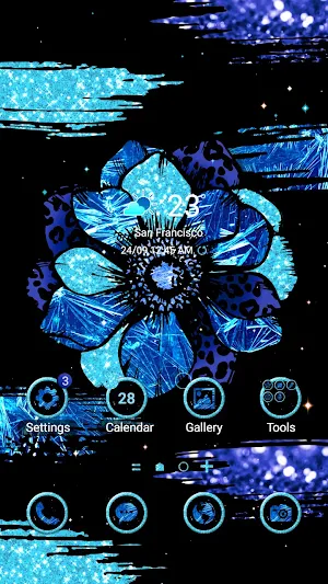 Winter Glitter - Wallpaper Screenshot 0