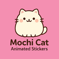 Mochi Cat Animated Stickers
