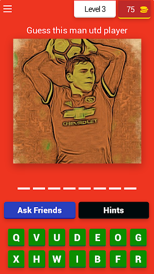 GUESS THE MAN UTD PLAYERS? Screenshot 3