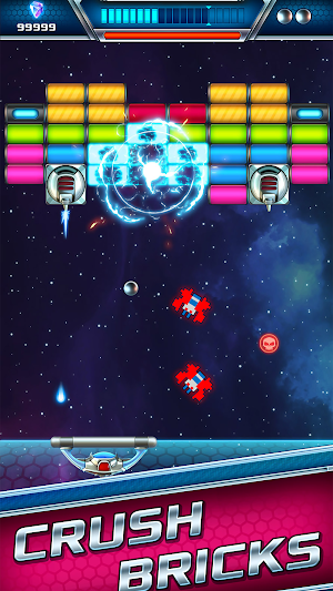 Galaganoid Brick Breaker Screenshot 2