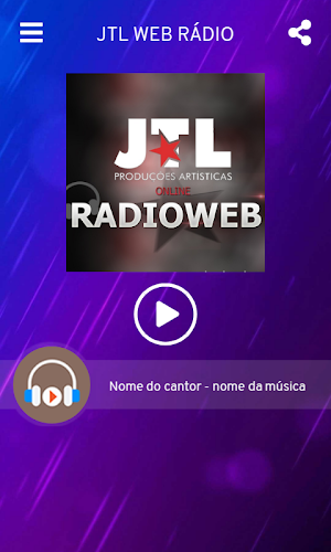 JTL Web Rádio Screenshot 2