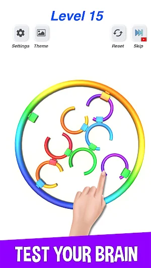 Rotate Ring Game Sorting Games Screenshot 3