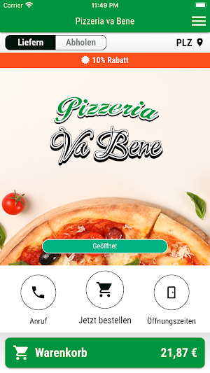 Pizzeria Va Bene Screenshot 0