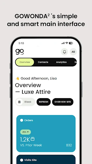 GoWondaa: Build Sites Fast Screenshot 1