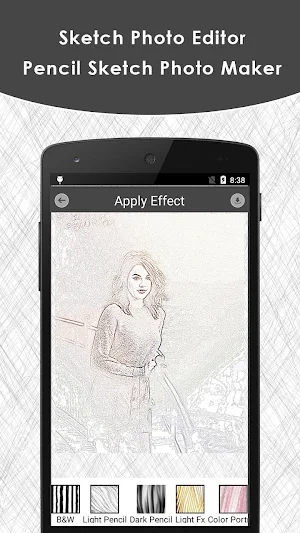Sketch Photo Editor : Pencil S Screenshot 1
