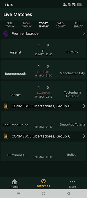 Football Live TV HD Screenshot 0