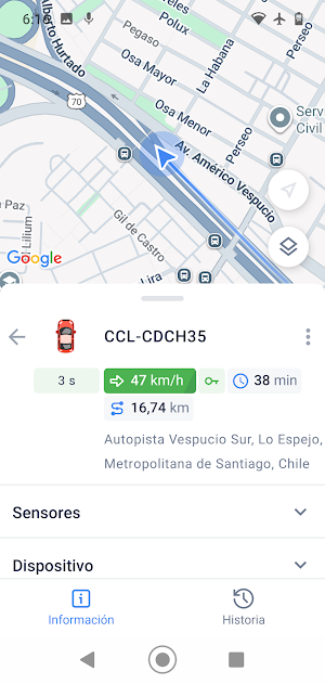 mytrackingccl Screenshot 3