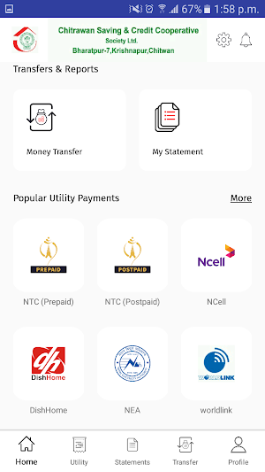 Chitrawan SACCOS Screenshot 2