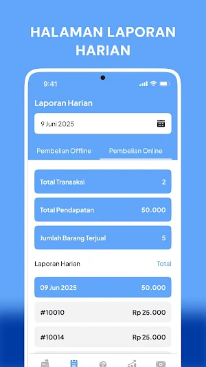 Koperasi Josal - Kasir Screenshot 2