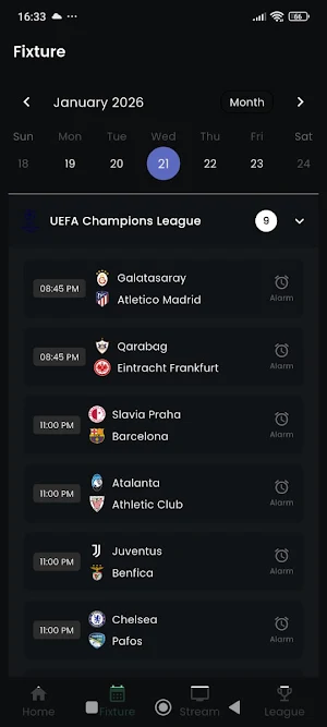 Live Football TV HD Streaming Screenshot 1