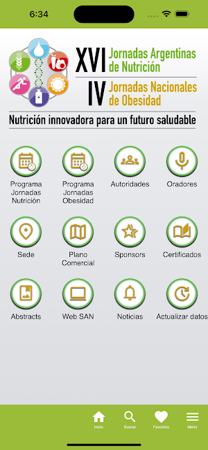 Sociedad Arg de Nutrición Screenshot 1