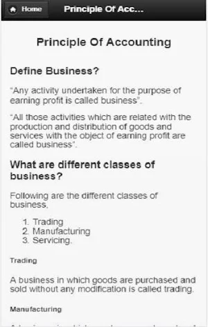 Principle  of Accounting Screenshot 3