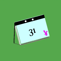 Senior Calendar: Big Font Cal