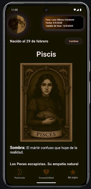 Horóscopo Oscuro Screenshot 0