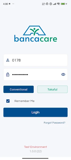 Banca Care Screenshot 0