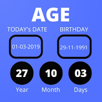 Age Calculator - Age calculator by date of birth