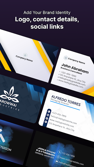 Business Card Maker Screenshot 2