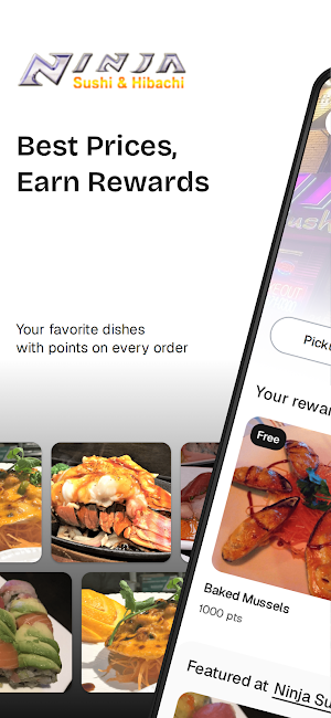 Ninja Sushi & Hibachi To Go Screenshot 0
