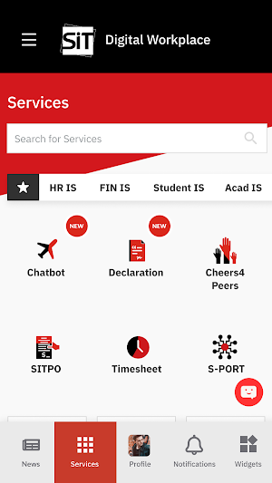 SIT Digital Workplace Screenshot 0