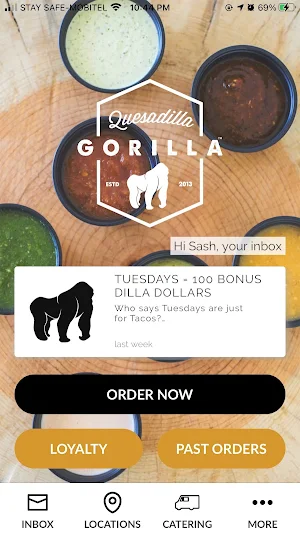Quesadilla Gorilla Screenshot 0