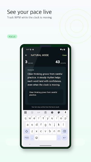 TypeProof: Typing Speed Test Screenshot 2