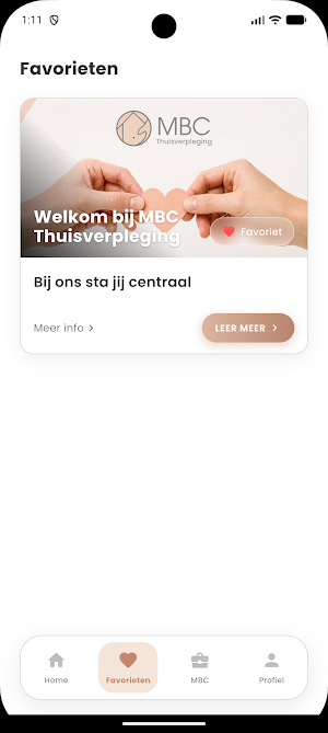 MBC Thuisverpleging Screenshot 2