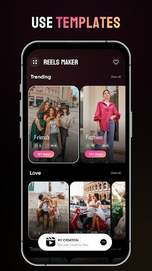 Reels & Story Maker: TrendReel Screenshot 0