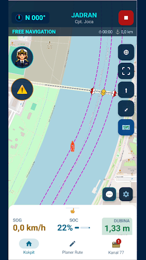 RiverPilot: Rečna navigacija Screenshot 3