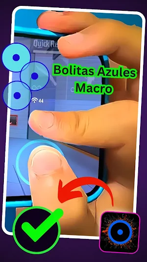 Bolitas Azules Macro‏ Screenshot 1