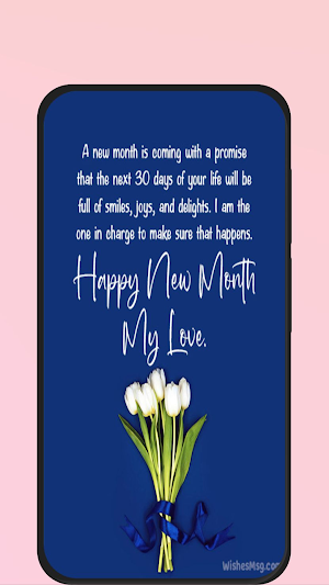 Happy New Month Wishes Screenshot 2
