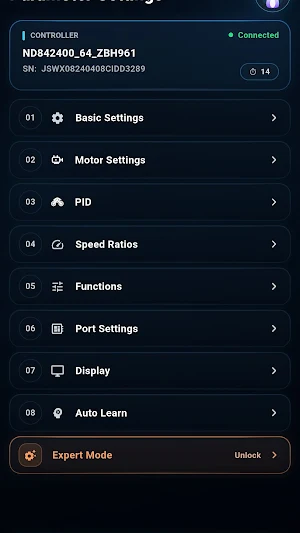 HEK Control Screenshot 1