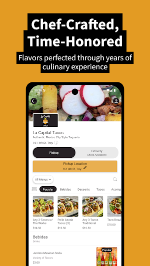 La Capital Tacos Screenshot 2