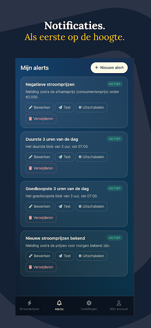 Stroomprijzen | Jeroen.nl Screenshot 1