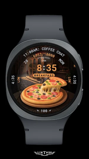 Foody Watch Face 122 Screenshot 0