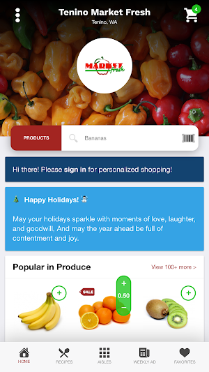 Market Fresh Grocery Screenshot 0
