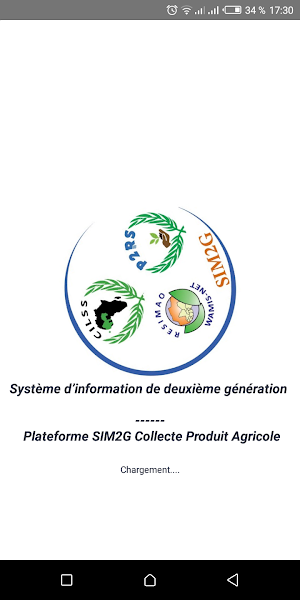SIM2G - Collecte de Produits Agricoles Screenshot 0