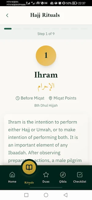 Hajj Companion Screenshot 1