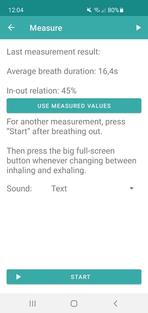 Breath Training Screenshot 1