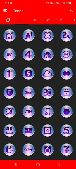 White Pixl Glass Icon Pack Screenshot 2